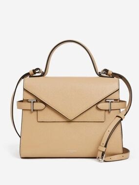 Le Tanneur 1898 Emilie Top handle satchel Desert Tan